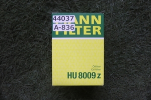 マンフィルター HU8009Z オイルエレメント