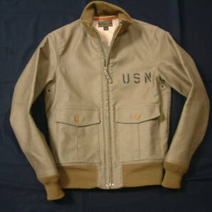 リアルマッコイ STYLE 37J1B A.ZIELINSKI CO. U.S NAVY FLIGHT JACKET / THE REAL McCOY’S フライトジャケットの画像1