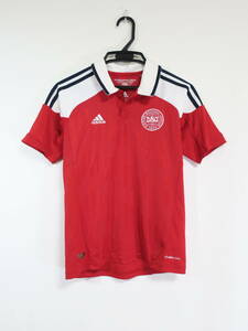 デンマーク 代表 2012 ホーム ユニフォーム ジュニア 150cm アディダス ADIDAS Denmark 子供用 キッズ サッカー シャツ