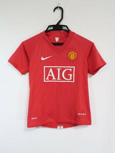 マンチェスター・ユナイテッド 06-08 ホーム ユニフォーム ジュニアS 130cm ナイキ NIKE Manchester United サッカー シャツ