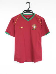 ポルトガル 代表 2006 ホーム ユニフォーム ジュニアM 140-150cm ナイキ NIKE 送料無料 Portugal サッカー 子供 キッズ シャツ