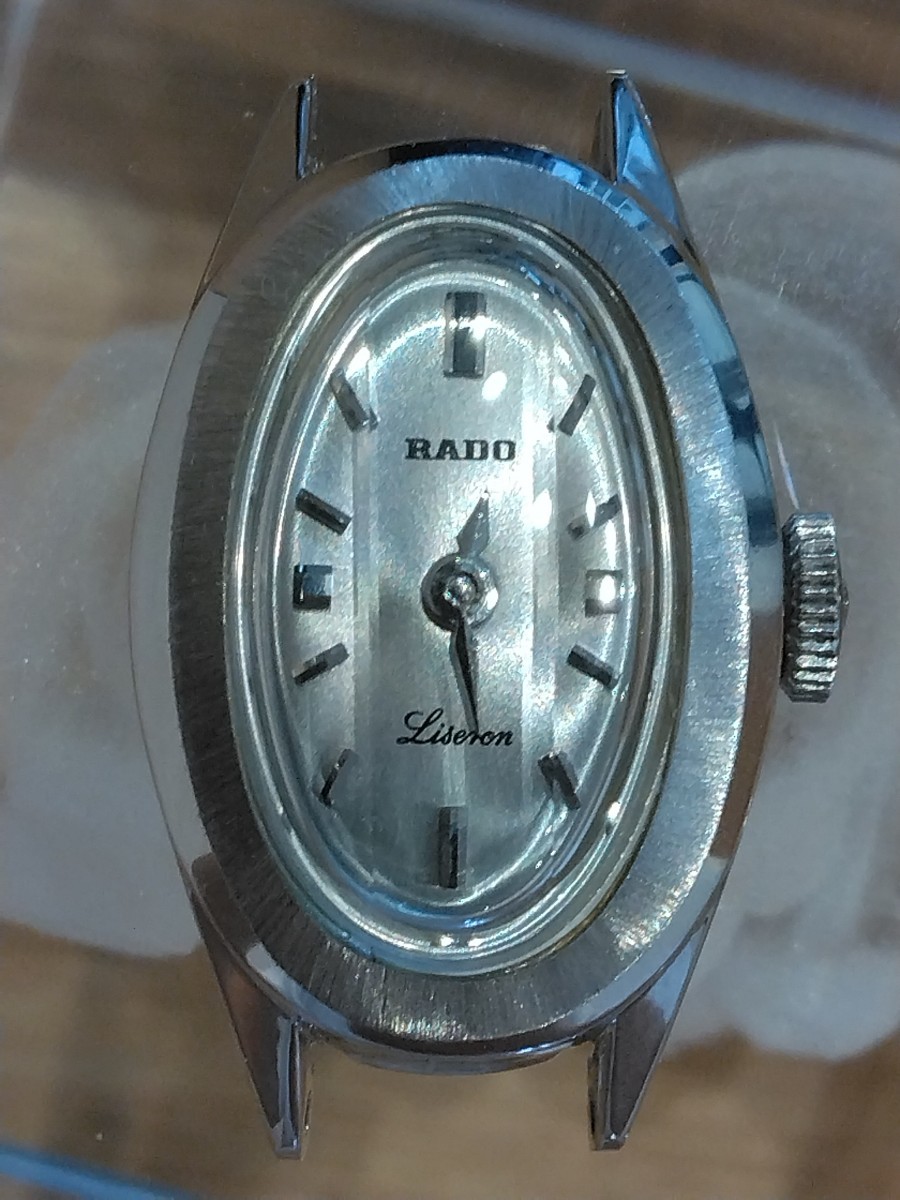 新到着 【S253】 RADO 腕時計 K14WG 21JEWELS アンティーク 腕時計