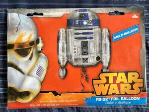 ★★STAR WARS R2-D2 FOIL BALLOON