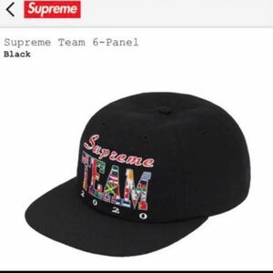 新品supreme20ss supreme team6 panel cap正規品　