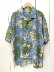 JAMAICA JAXX ジャマイカジャックス シルクシャツ アロハシャツ ハワイアン シルク半袖開襟シャツ メンズXXL 良品綺麗