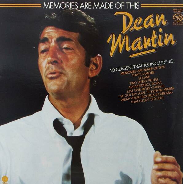 匿名・送料無料！　ディーン・マーティン/Dean Martin　LP　「Memories Are Made Of This」