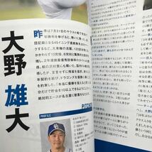 ☆本野球「中日ドラゴンズ ファンブック2021」与田監督大野祖父江福留根尾木下阿部大島柳高橋ビシエド選手名鑑写真イヤーブック勝_画像4