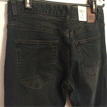 【新品】新作 ストレッチ デニム ジーンズ/紺/ダメージ/メンズ/jeans/ストレート/パンツ/スリム/スウェット/ボトム/ジーパン/濃い/_画像5