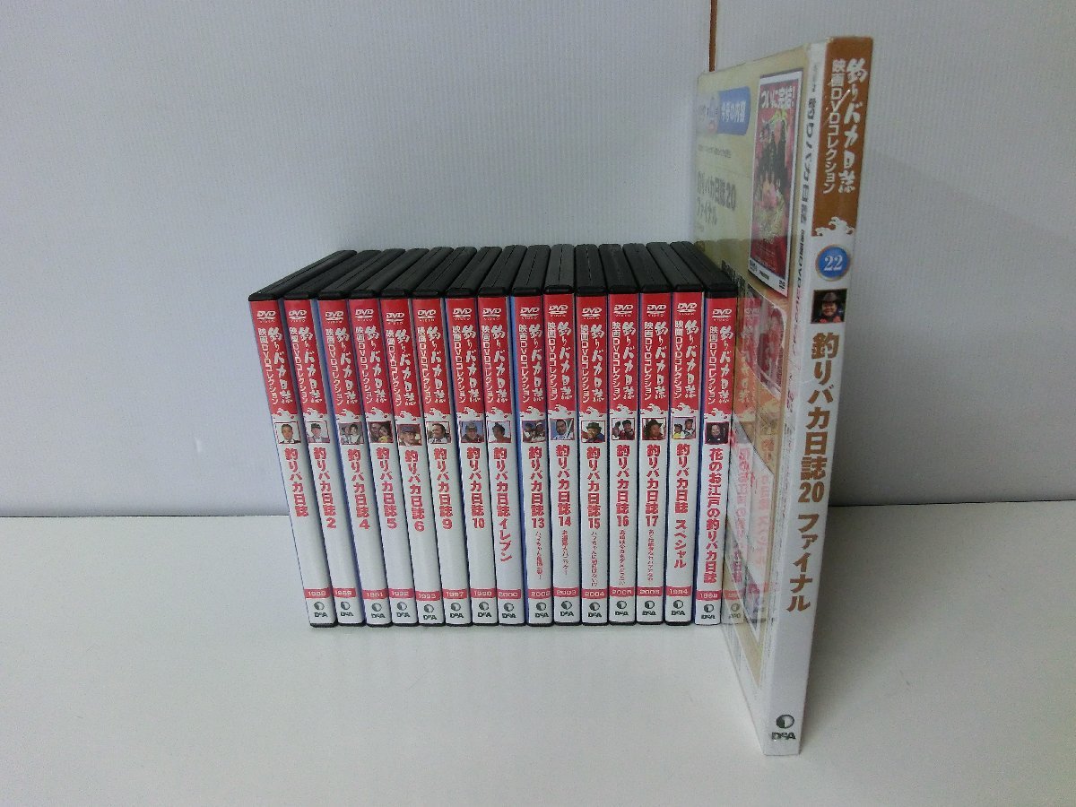 割引クーポン 本日のみ価格！釣りバカ日誌 映画DVDコレクション 全22巻