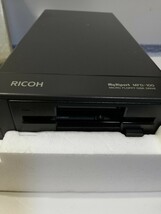 最終!! 通電OK【美品】稀少!! レア RICOH 外部記憶装置 MFD-100 日本語 パーソナル ワープロ 外付 ハードディスク? 昭和 レトロ マニア_画像2