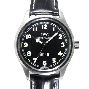 【名古屋】IWC パイロットウォッチ マーク15 スピットファイア バトルオブブリテン IW3253005 SS 革 ブラック 自動巻 メンズ腕時計 男