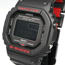 【名古屋】カシオ G-SHOCK Gショック オリジン 5600シリーズ DW-B5600HR-1DR 並行 電波ソーラー メンズ腕時計 男_画像2