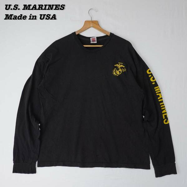 U.S. MARINES L/S T-shirts 2000s XL T180 アメリカ海兵隊 長袖Tシャツ 2000年代 アメリカ製