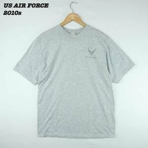 US AIR FORCE T-Shirts 2010s LARGE T187 アメリカ空軍 Tシャツ トレーニングシャツ 2010年製 米軍実物