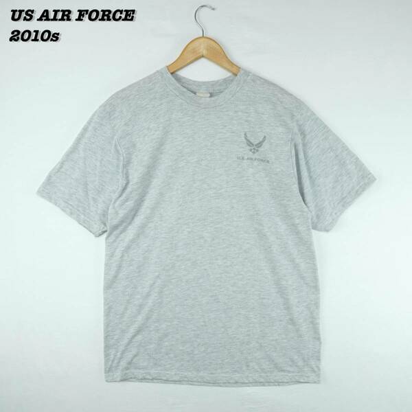 US AIR FORCE T-Shirts 2010s LARGE T187 アメリカ空軍 Tシャツ トレーニングシャツ 2010年製 米軍実物