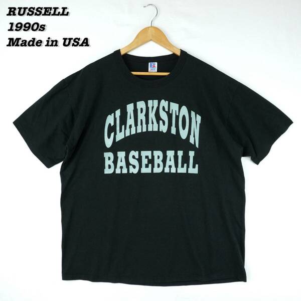 RUSSELL T-Shirts 1990s USA XL T192 ラッセル ラッセルアスレチック 1990年代 アメリカ製