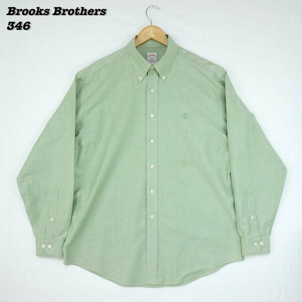 Brooks Brothers 346 Shirts L SHIRT23129 ブルックスブラザーズ ボタンダウンシャツ スーピマコットン シャツ