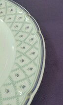 ①　ノリタケ　皿 Noritake　大皿　中皿　業務用　厨房用品　中古品　セット　小花　水色　F_画像7