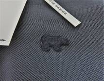 送料無料 定価1.7万 新品 SCYE BASICS Cotton Pique Polo Shirt 38 グレー 日本製 サイ ベーシックス ポロシャツ_画像5