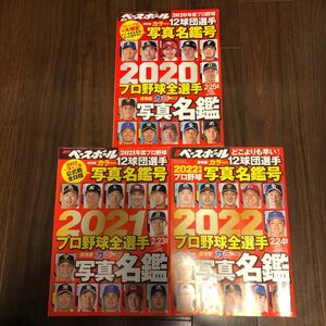 選手名鑑 プロ野球 2020-2022年