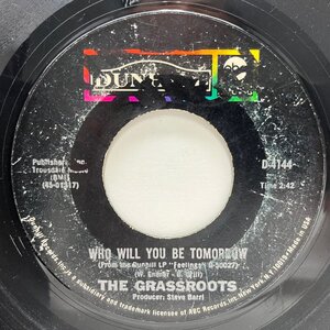 USオリジナル 7インチ GRASS ROOTS Midnight Confessions / Who Will You Be Tomorrow ('67 Dunhill) 真夜中の誓い ドラムブレイク 45RPM.