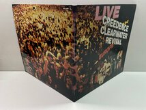 美品!! 2枚組 JPNプレス CREEDENCE CLEARWATER REVIVAL [CCR] Live In Europe ('78 Fantasy) ヨーロッパ公演を収めた初のライブ盤_画像2
