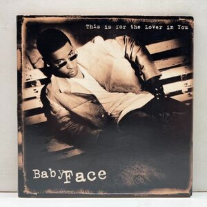 BABYFACE This Is For The Lover In You ('96 34K 78443) ベイビーフェイス 紙ジャケ CD