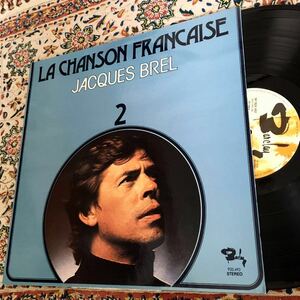 JACQUES BREL/LA CHANSON FRANCAISE/ジャック・ブレル/シャンソン歌手/巨匠/1976年