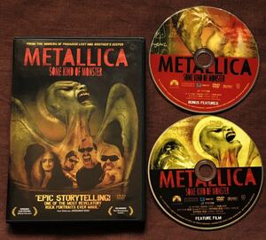 2枚組DVD/メタリカ/METALLICA/国内盤/DISC1本編140分& DISC2特典映像189分/メタリカ真実の瞬間/3年間密着音楽ドキュメンタリー/美品