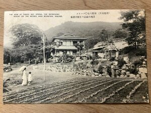 FF-4429 ■送料無料■ 神奈川県 箱根 姥子温泉 女子 下駄 消印 神奈川箱根町4.5.1 手紙 切手 戦前 エンタイア 絵葉書 写真 古写真/くNAら