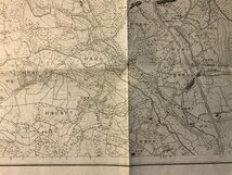 RR-3599 ■送料込■ 東京 内藤新宿 宿場町 青梅街道 地図 古地図 地理 古書 資料 歴史 古文書 縦48cm 横58cm 明治30年 印刷物/くKAら_画像7