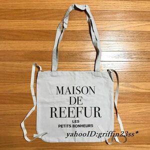 即決★MAISON DE REEFURメゾンドリーファー*中ショッパー*グレー*ショップ袋*バッグ*梨花