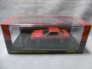 未開封新品 INNO 1/64 NISSAN SKYLINE 2000 RS-X TURBO (DR30) RED/BLACK