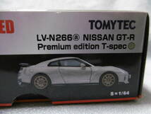 未開封新品 トミカ リミテッド ヴィンテージ ネオ LV-N266a 1/64 ニッサン GT-R プレミアム エディション Tスペック_画像3