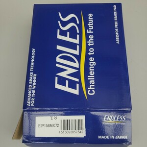 ENDLESS エンドレス ブレーキパッド MX72 左右セット EIP158 MX72②