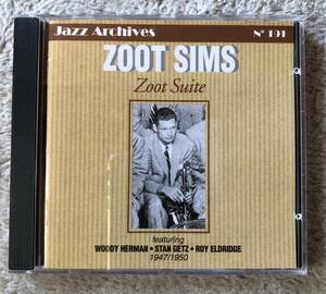 CD-June / 仏 Jazz Archives / ZOOT SUITE / Woody Herman・Stan Getz・Roy Eldridge