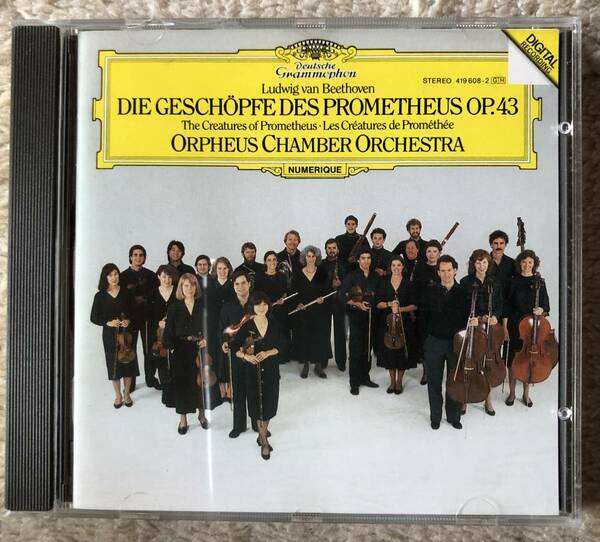 CD-June / 独 DG / Orpheus Chamber Orchestra / BEETHOVEN_The Creatures of Prometheus Op.43