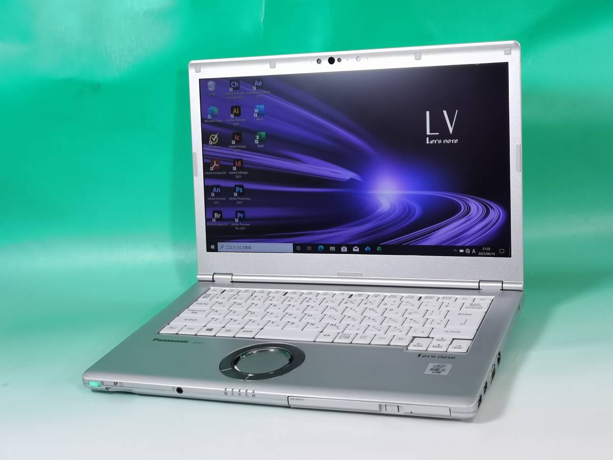 1円~ □ジャンク Panasonic LET'S NOTE SV7 / 第8世代 / Core i5