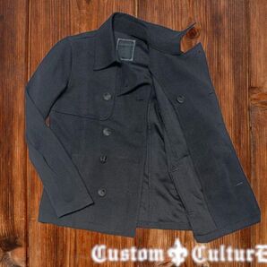 CUSTOM CULTURE カスタムカルチャー Pコート ブラック