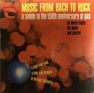 Harry Fields His Piano And Quartet - Music From Bach To Rock / 1966年 / US / 見開き