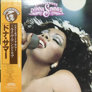 2LP Donna Summer - Live And More / 19S-11~12 / 1980年 / JPN / 帯付き