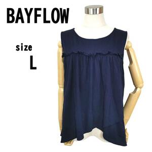 【L(3)】BAYFLOW ベイフロー レディース トップス ノースリーブ