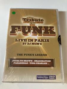 海外盤DVD ◇未開封◇「TRIBUTE TO THE FUNK - LIVE IN PARIS BY DJ MUM’S」