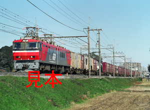 鉄道写真、645ネガデータ、167619770011、EH500-901＋貨物、JR東北本線、蓮田〜東大宮、2012.11.18、（4591×3362）