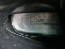 07AW DIOR HOMME by Hedi Slimane ディオールオム コンバット ブーツ 41 黒 b6860_画像9