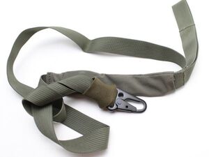 S&S Precision Adjustable Low Profile Single Point Rifle Slings Green■アジャスタブルスリング