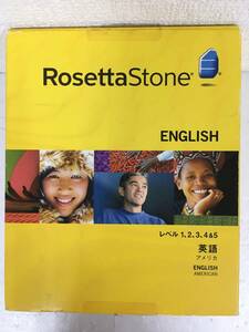 ★☆D727 Windows 2000/XP/Vista Rosetta Stone ロゼッタストーン レベル 1.2.3.4＆5 ENGLISH 英語 アメリカ☆★