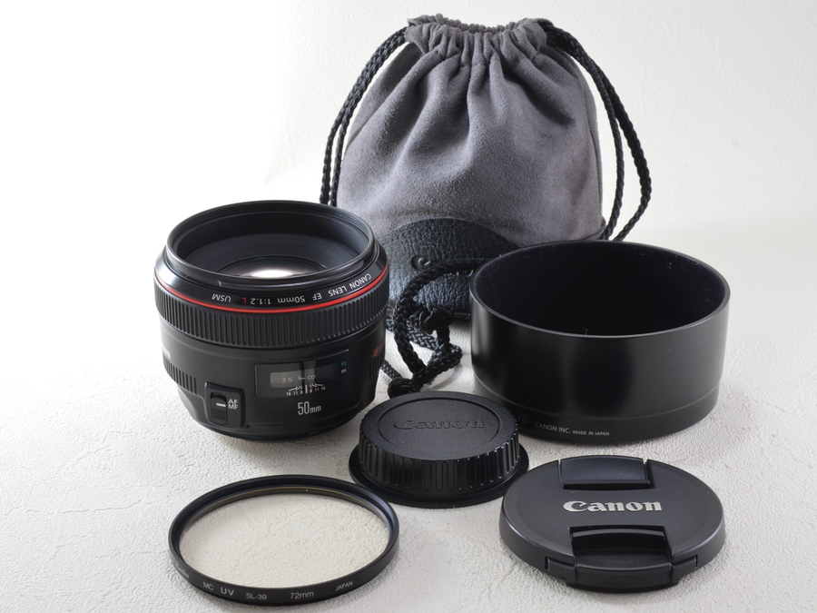 Yahoo!オークション -「canon ef50mm f1.2l usm」の落札相場・落札価格