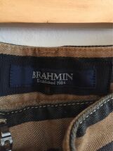 【送料無料】中古 BRAHMIN ブラーミン スラックス パンツ 日本製 サイズ36_画像2