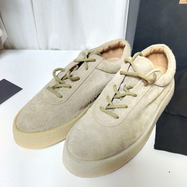 YEEZY Crepe Sneaker Season 6 Thick Shaggy Suede KM5001.038 クレープソール スエード スニーカー 40 TAUPE トープ